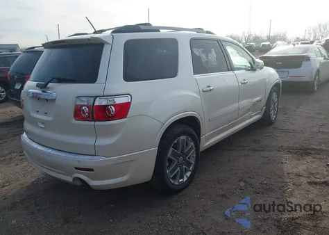 2012 GMC Acadia Denali из США, поврежденный, VIN 1GKKRTED0CJ239305